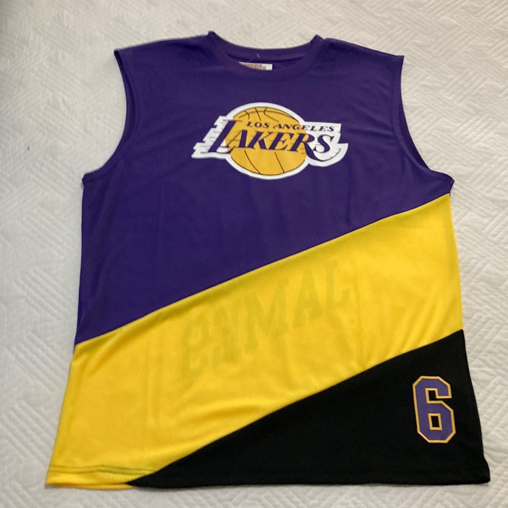 NEW LA Lakers Labron James NBA Size L Tank